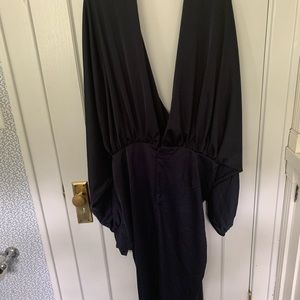 Asos tall deep plunge dress